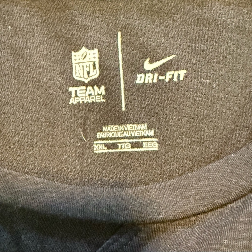 Nike Black Raiders T-Shirt - Picture 5 of 6